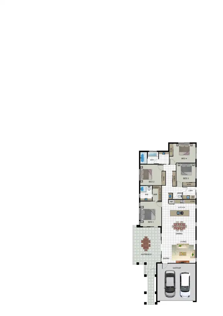 Floorplan of Homely house listing, 1 Conical Close, Trinity Beach QLD 4879