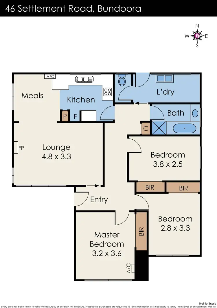 Floorplan of Homely house listing, 46 Settlement Road, Bundoora VIC 3083