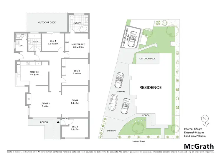 Floorplan of Homely house listing, 1 Leonard Street, Wendouree VIC 3355