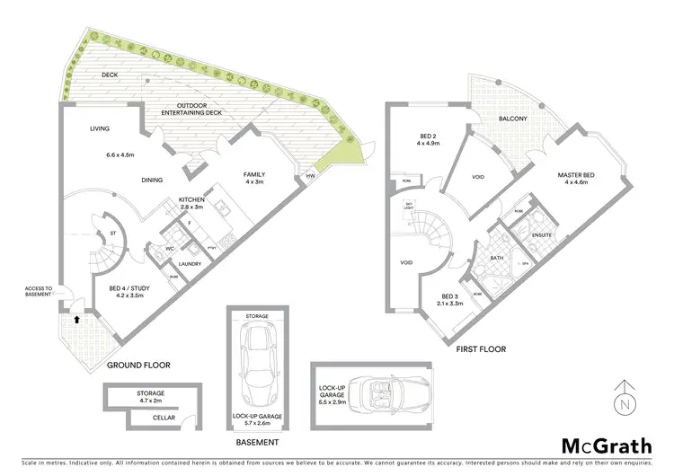 Floorplan of Homely townhouse listing, 28/55 Garland Road, Naremburn NSW 2065