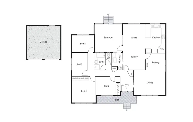 Floorplan of Homely house listing, 28 Kambalda Crescent, Fisher ACT 2611