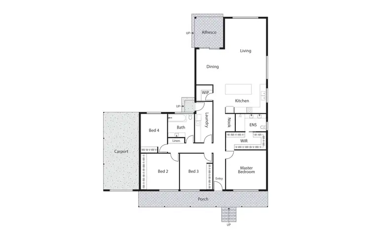 Floorplan of Homely house listing, 25 Wittenoom Crescent, Stirling ACT 2611