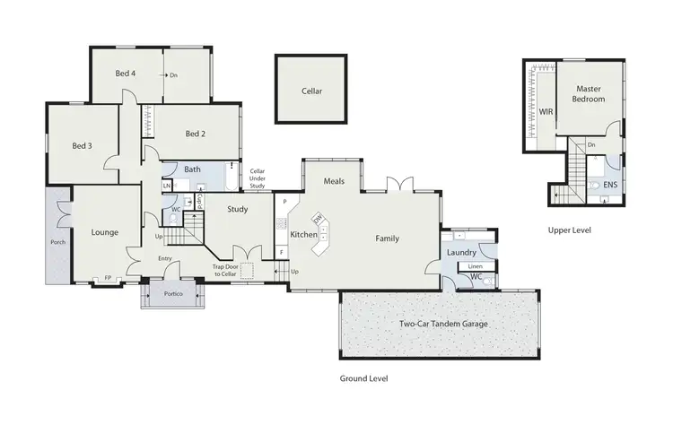 Floorplan of Homely house listing, 4 Macquarie Street, Barton ACT 2600