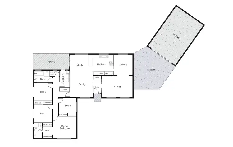 Floorplan of Homely house listing, 11 Benjee Place, Isabella Plains ACT 2905