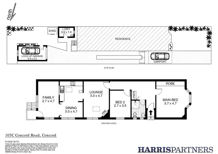 Floorplan of Homely house listing, 105C Concord Road, Concord NSW 2137