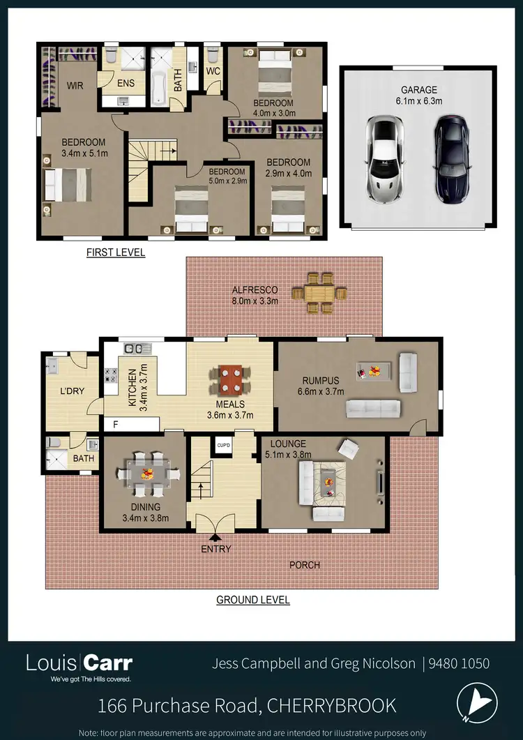 Floorplan of Homely house listing, 166 Purchase Road, Cherrybrook NSW 2126