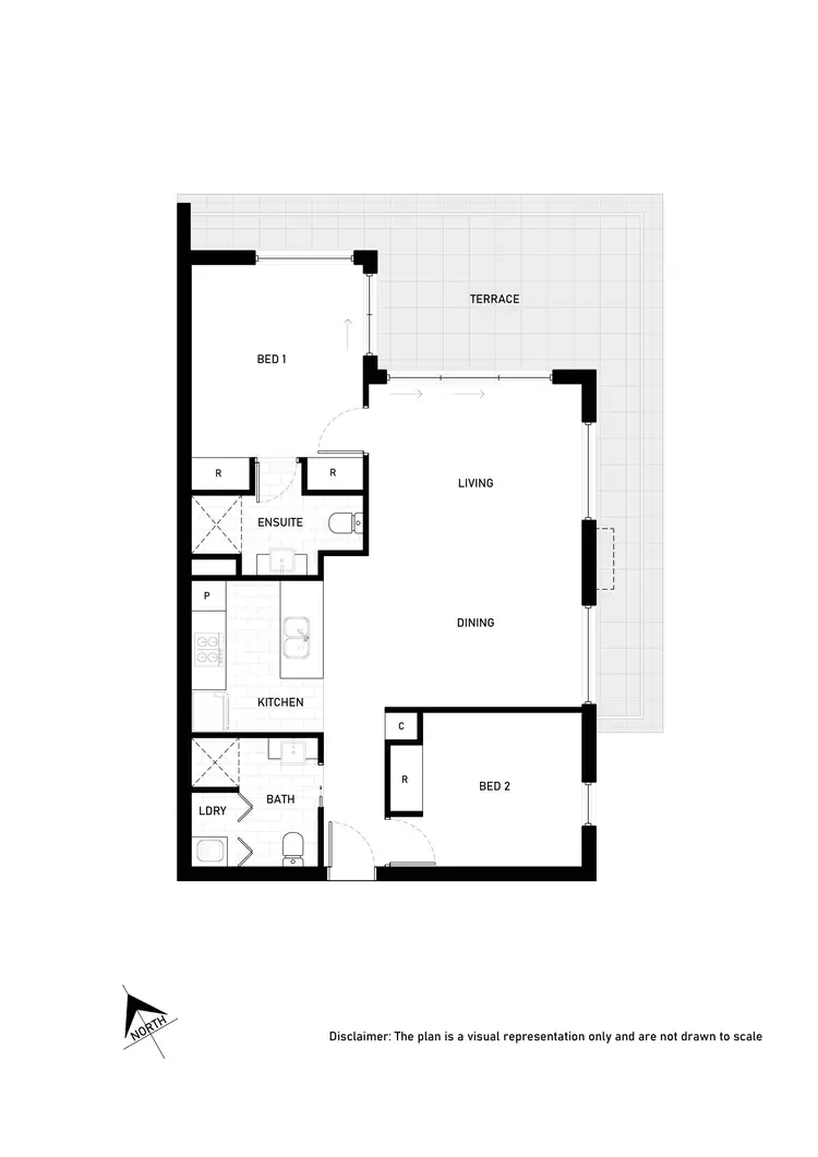 Floorplan of Homely apartment listing, 89/2 Newchurch Street, Coombs ACT 2611