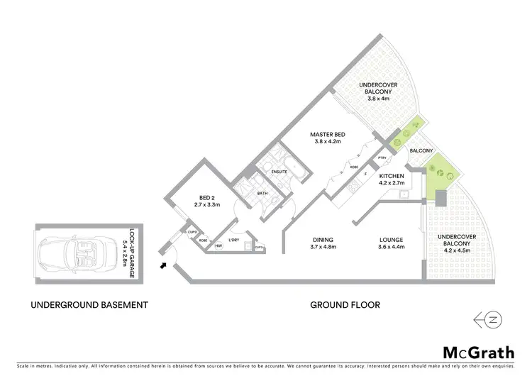 Floorplan of Homely unit listing, 3/6-12 Pacific Street, Manly NSW 2095