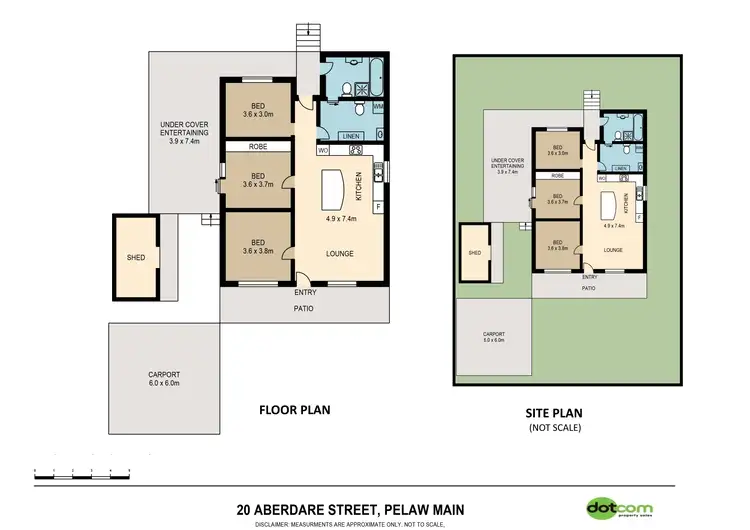 Floorplan of Homely house listing, 20 Aberdare Street, Pelaw Main NSW 2327