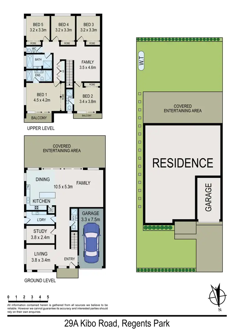 Floorplan of Homely house listing, 29a Kibo Road, Regents Park NSW 2143
