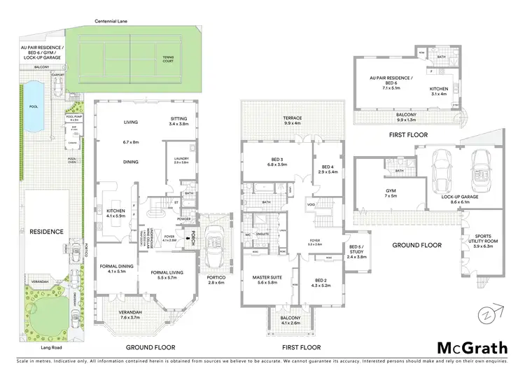 Floorplan of Homely house listing, 52 Lang Road, Centennial Park NSW 2021