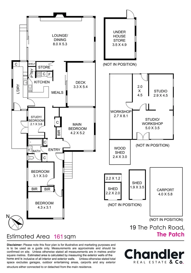 Floorplan of Homely house listing, 19 The Patch Road, The Patch VIC 3792