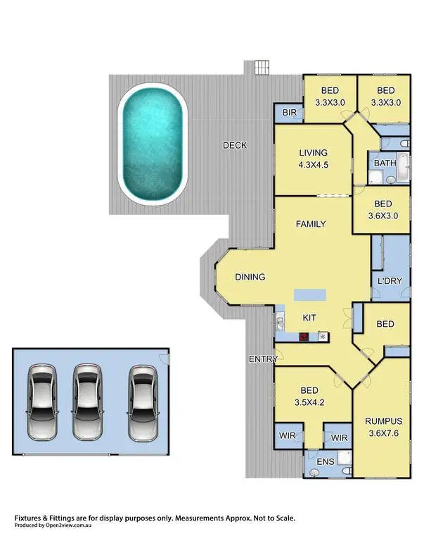 Floorplan of Homely house listing, 11 Merlot Court, Yarra Glen VIC 3775
