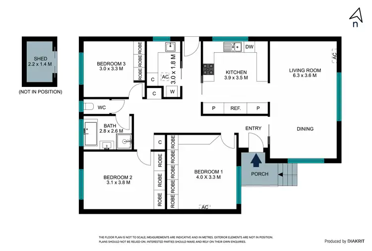 Floorplan of Homely unit listing, 3/7 Boston Road, Lalor VIC 3075