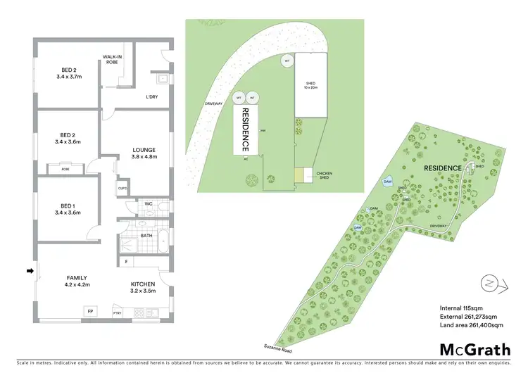 Floorplan of Homely rural property listing, 155 Suzanne Road, Gulgong NSW 2852