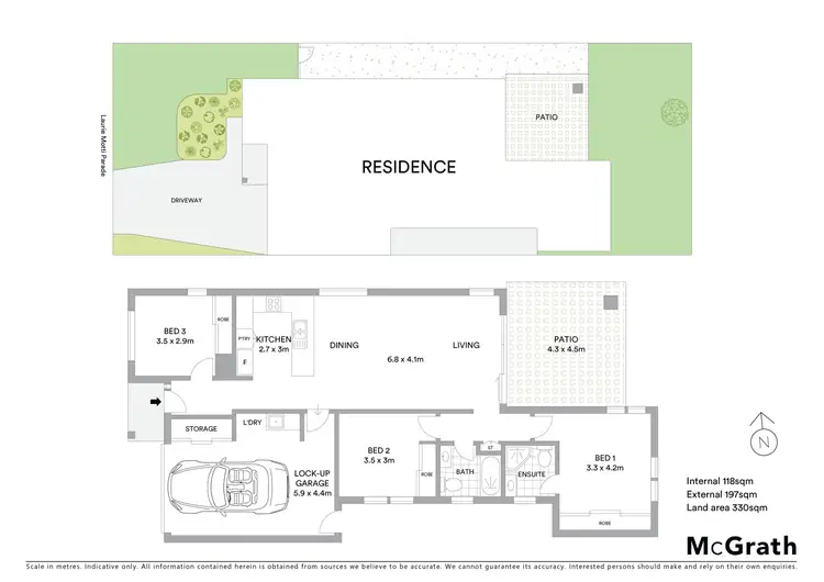 Floorplan of Homely house listing, 30 Laurie Motti Parade, Kirwan QLD 4817