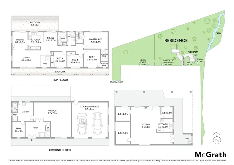Floorplan of Homely rural property listing, 19 Studley Street, Londonderry NSW 2753