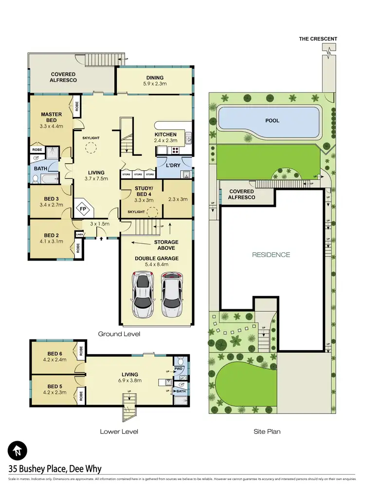 Floorplan of Homely house listing, 35 Bushey Place, Dee Why NSW 2099
