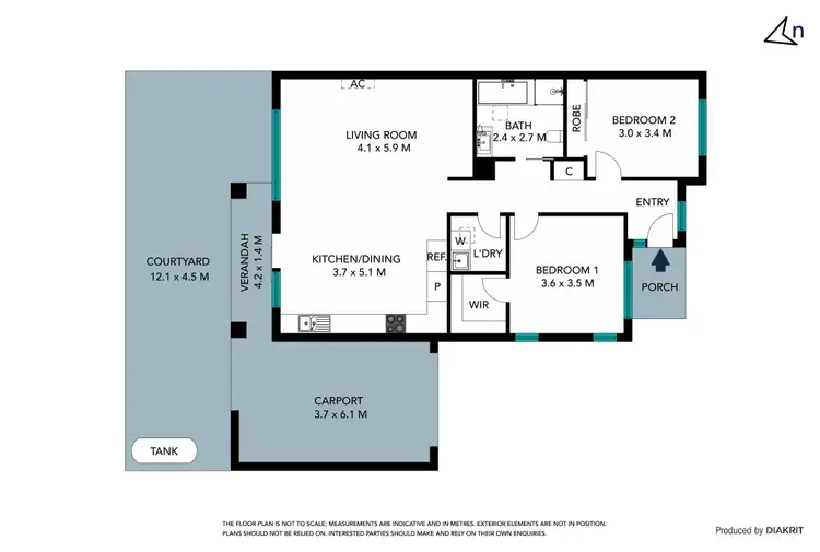 Floorplan of Homely unit listing, 4/13 Clarke Street, Thomastown VIC 3074