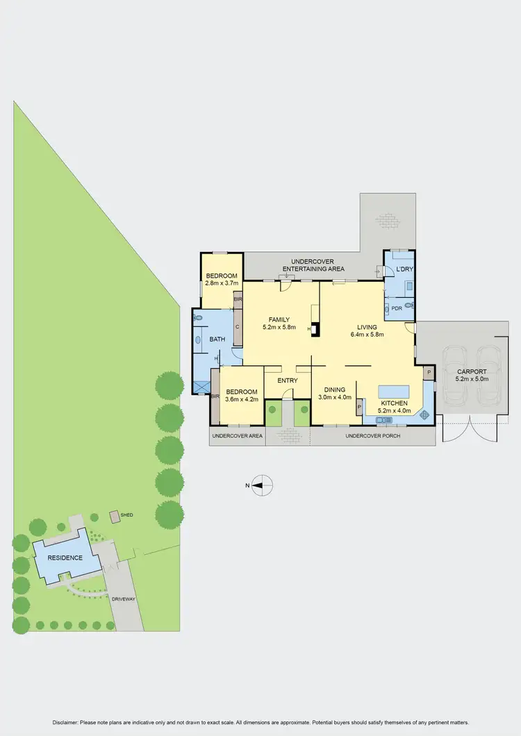 Floorplan of Homely house listing, 19 Tennyson Street, Woodend VIC 3442