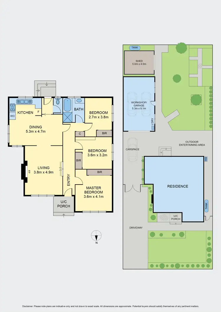 Floorplan of Homely house listing, 9 June Street, Fawkner VIC 3060