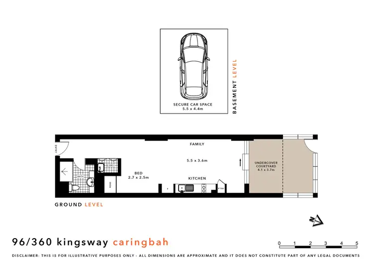 Floorplan of Homely apartment listing, 96/360 Kingsway, Caringbah NSW 2229