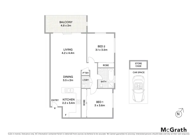 Floorplan of Homely unit listing, 31/17 Third Avenue, Blacktown NSW 2148