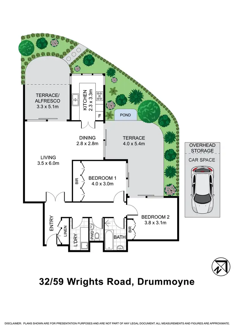 Floorplan of Homely apartment listing, 32/59 Wrights Road, Drummoyne NSW 2047