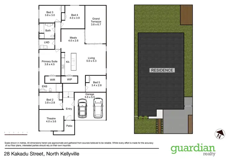 Floorplan of Homely house listing, 28 Kakadu Street, North Kellyville NSW 2155
