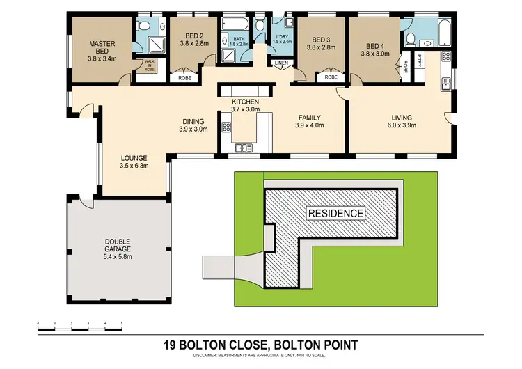 Floorplan of Homely house listing, 19 Bolton Close, Bolton Point NSW 2283