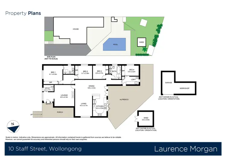 Floorplan of Homely house listing, 10 Staff Street, Wollongong NSW 2500