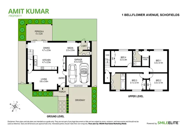 Floorplan of Homely house listing, 1 Bellflower Avenue, Schofields NSW 2762