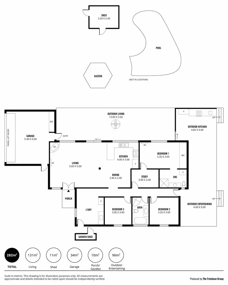 Floorplan of Homely house listing, 15 Judith Drive, Athelstone SA 5076