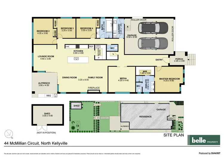 Floorplan of Homely house listing, 44 McMillian Circuit, North Kellyville NSW 2155
