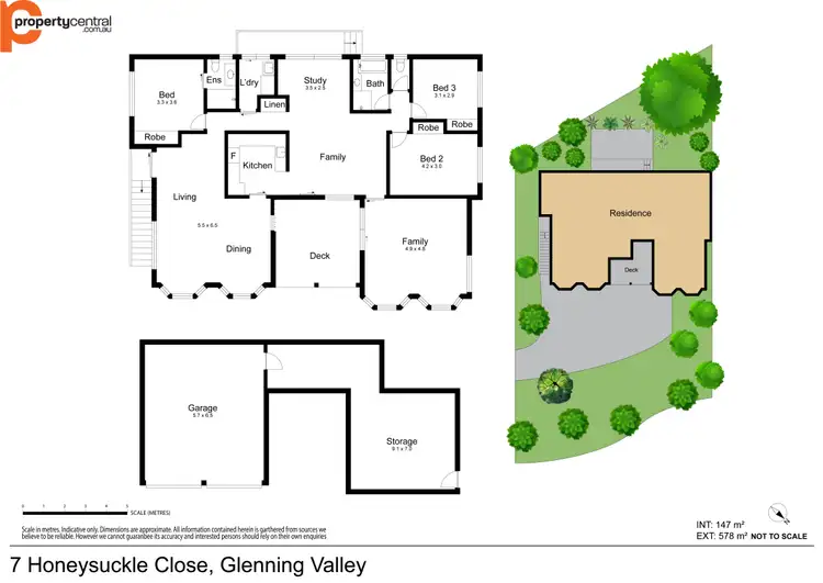 Floorplan of Homely house listing, 7 Honeysuckle Close, Glenning Valley NSW 2261