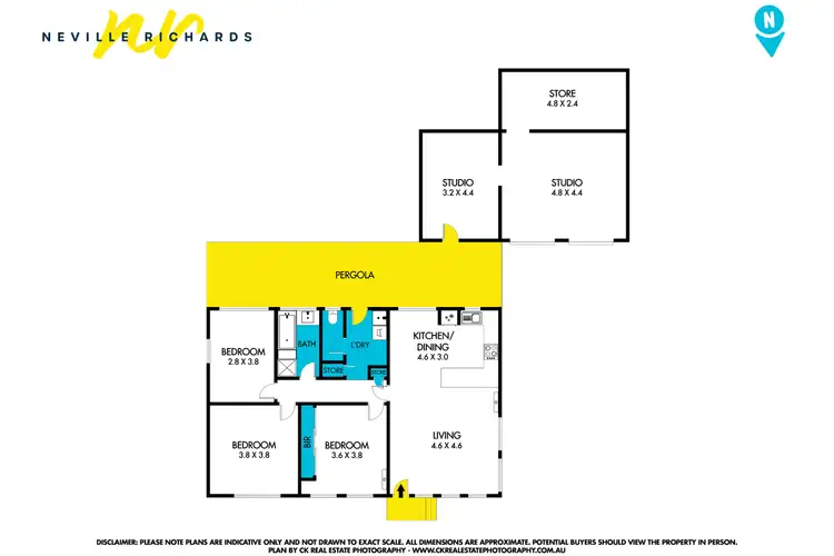 Floorplan of Homely house listing, 24 Smythe Street, Portarlington VIC 3223