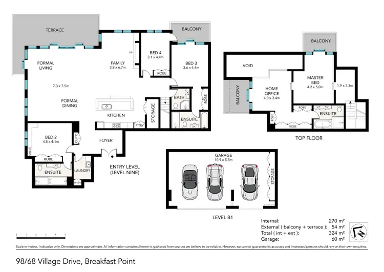 Floorplan of Homely apartment listing, 98/68 Village Drive, Breakfast Point NSW 2137