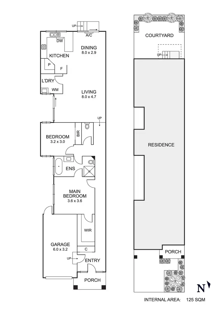 Floorplan of Homely house listing, 13 Gilbert Street, Coburg VIC 3058