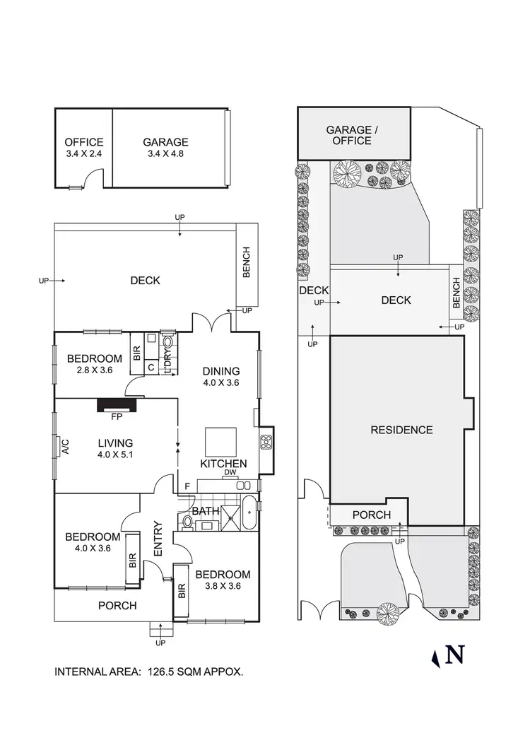 Floorplan of Homely house listing, 2 Collins Street, Coburg VIC 3058