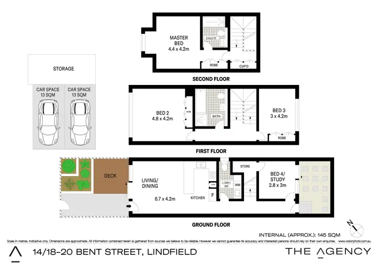 Floorplan of Homely house listing, 14/18 Bent Street, Lindfield NSW 2070