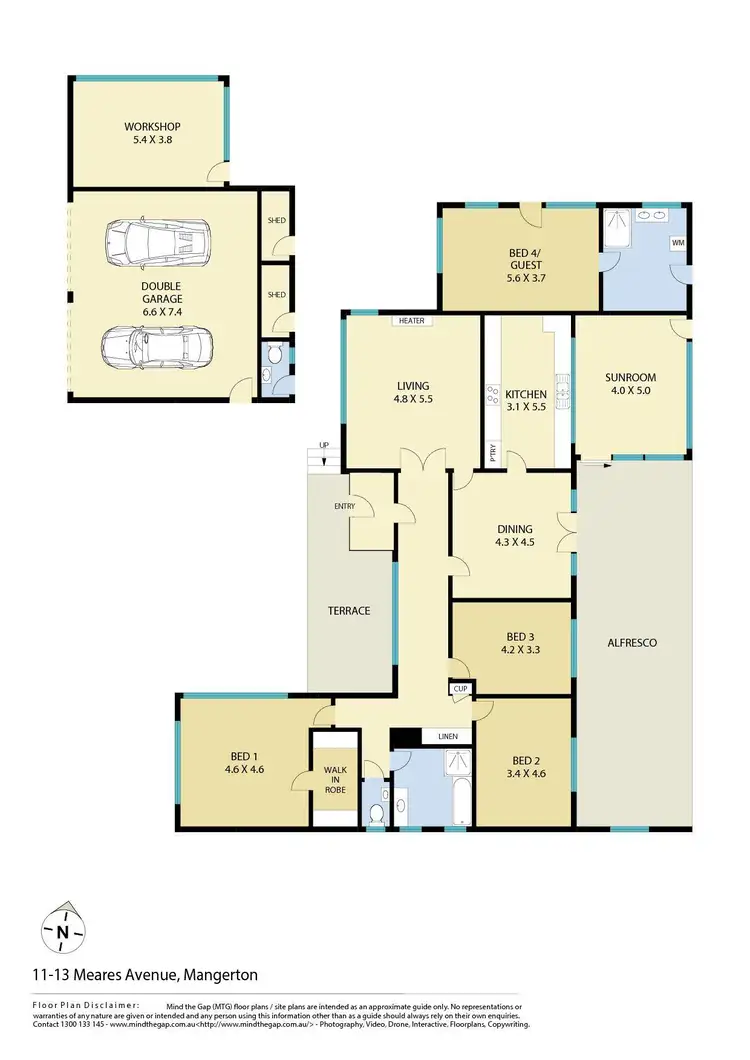 Floorplan of Homely house listing, 11-13 Meares Avenue, Mangerton NSW 2500