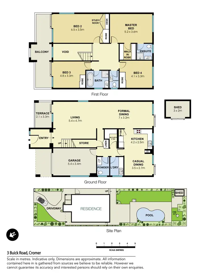 Floorplan of Homely house listing, 3 Buick Road, Cromer NSW 2099