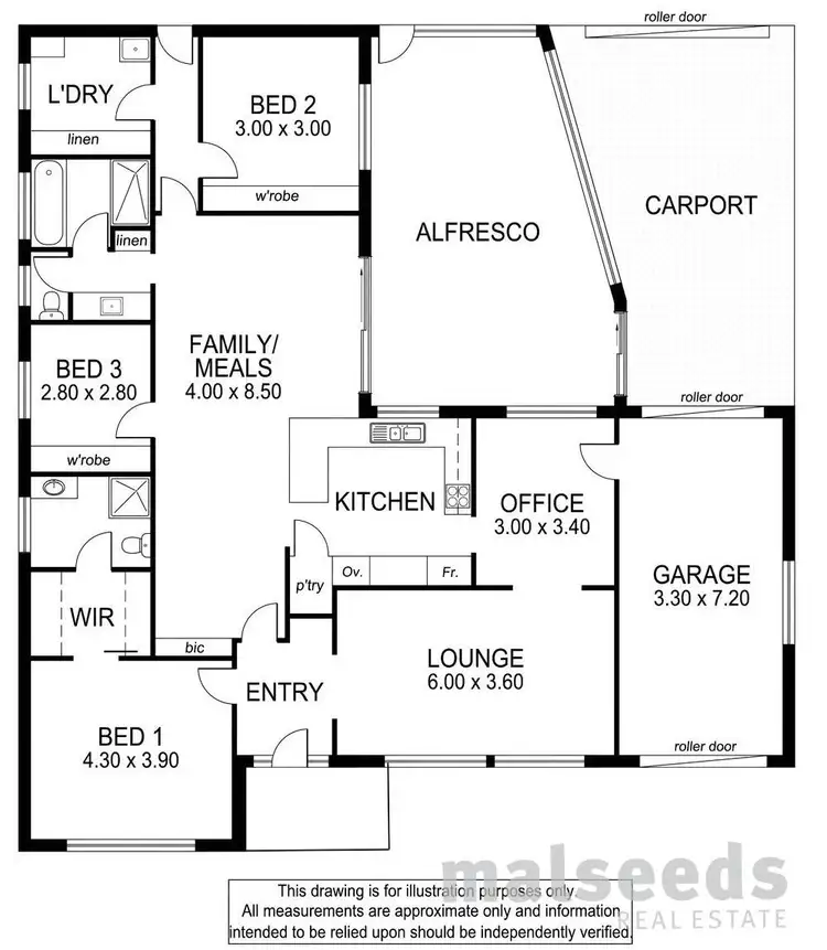 Floorplan of Homely house listing, 6 Eltolla Court, Mount Gambier SA 5290