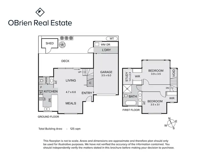Floorplan of Homely townhouse listing, 3/24 Lorna Street, Cheltenham VIC 3192