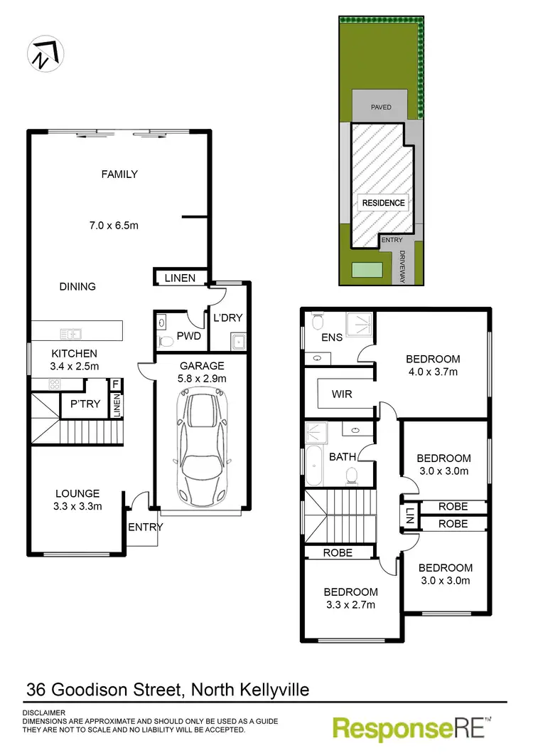 Floorplan of Homely house listing, 36 Goodison Street, North Kellyville NSW 2155