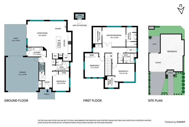 Floorplan of Homely townhouse listing, 1/101 Messmate Street, Lalor VIC 3075