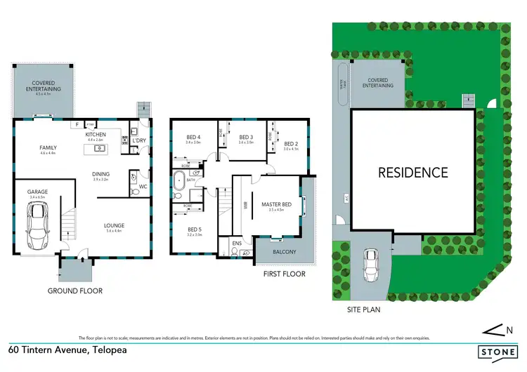 Floorplan of Homely house listing, 60 Tintern Avenue, Telopea NSW 2117