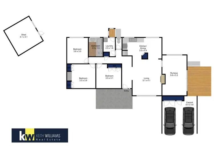 Floorplan of Homely house listing, 24 Canfield Crescent, Traralgon VIC 3844