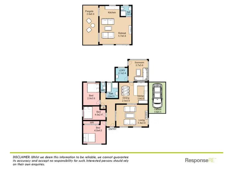 Floorplan of Homely house listing, Address available on request