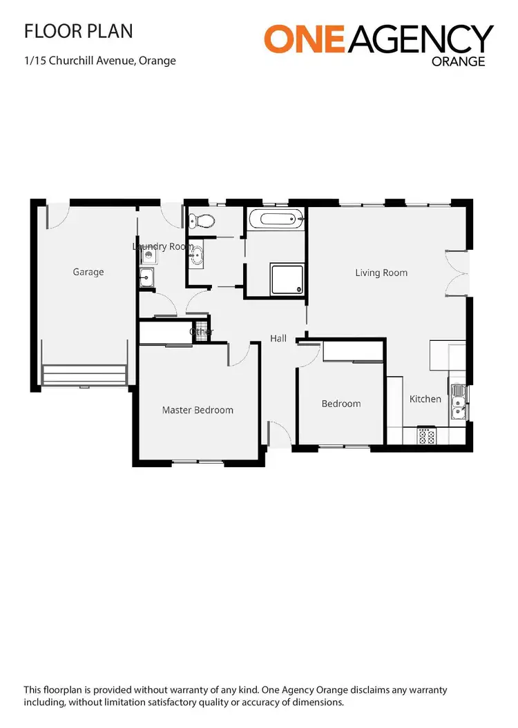 Floorplan of Homely house listing, 13A Churchill Avenue, Orange NSW 2800